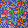 Popeline de coton pop flower - Calissone