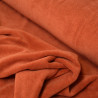 Plain terry jersey - Terracotta - Calissone