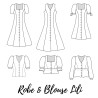 Patron Robe et Blouse Lili - Calissone
