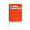 Carnet Daily Journal Rouge - Calissone