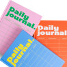 Carnet Daily Journal Rouge - Calissone