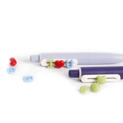 Pack of 4 pencils - Blue - Calissone