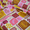 Popeline de coton summer patchwork - Blanc cassé - Calissone