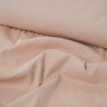 Organic cotton ribbing - Nude pink - Calissone