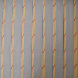 Coton à rayures tissé - Taupe - Calissone