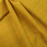 Dotted striped woven cotton - Narcissus - Calissone