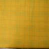 Dotted striped woven cotton - Narcissus - Calissone