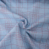 Dotted Stripe Woven Cotton - Blue - Calissone