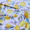 Toile de coton enduit citrons - Calissone
