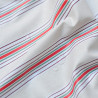 Striped coated cotton canvas - Calissone