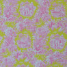 Toile de Jouy pop cotton cretonne - Pink and Yellow - Calissone