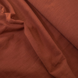 Lin lavé terracotta - Calissone