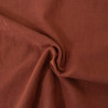 Lin lavé terracotta - Calissone