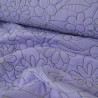 Matelassé coton floral - Lavande - Calissone