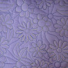 Quilted floral cotton - Lavender - Calissone