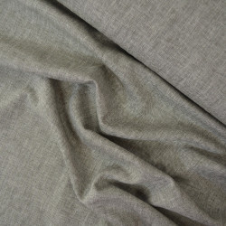 Lin coton chevron - Kaki - Calissone