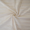 Plain jersey with ruffles - Ecru - Calissone