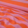 Sweat léger à rayures - Rouge et rose - Calissone