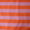 Sweat léger à rayures - Rouge et rose - Calissone