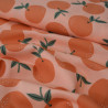 Cotton canvas Peaches - Calissone