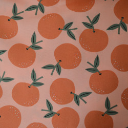 Cotton canvas Peaches - Calissone