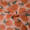 Cotton canvas Peaches - Calissone