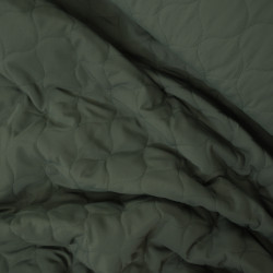 Matelassé double face uni - Vert sauge - Calissone