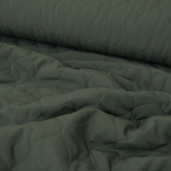 Matelassé double face uni - Vert sauge - Calissone