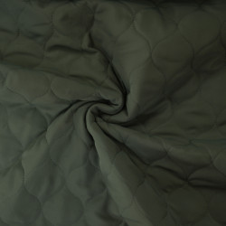 Matelassé double face uni - Vert sauge - Calissone