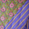 Floral and striped quilted - Purple - Calissone
