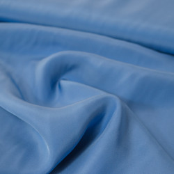 Satin de Soie - Bleu azur - Calissone