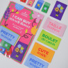 “I can buy myself flower” labels (9 labels) - Calissone
