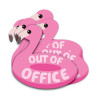 Autocollant flamant rose Out of Office - Calissone