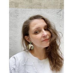 Boucles d'oreilles - Nova terre mer - Calissone