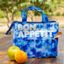 Bon appetit insulated bag - Ice blue - Calissone