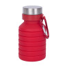 Gourde pliable silicone 0,5l - Rouge - Calissone
