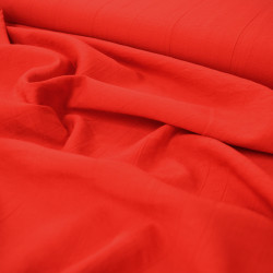Viscose froissée - Rouge - Calissone