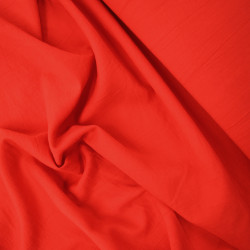 Viscose froissée - Rouge - Calissone