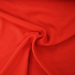 Viscose froissée - Rouge - Calissone