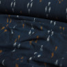Coton if Ikat - Navy - Calissone