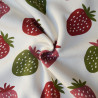 Sweat moyen fraises - Ecru - Calissone