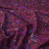 Plant-based cotton poplin - Burgundy - Calissone