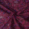 Plant-based cotton poplin - Burgundy - Calissone