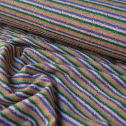 Multicolored striped knitted knit - Calissone