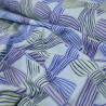 Bowed cotton poplin - Green Bow - Calissone