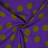 Cotton poplin - Purple Dot - Calissone