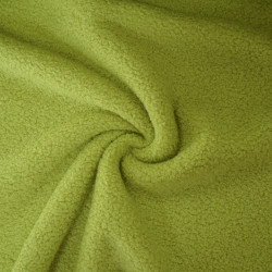 Sherpa - Teddy double face - Jaune citron - Calissone