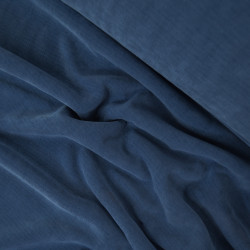 Velours sherpa double face - Bleu jeans - Calissone