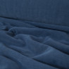 Velours sherpa double face - Bleu jeans - Calissone
