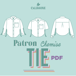Patron PDF Chemise Tie - Calissone